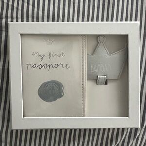 BAM BAM passport holder and luggage tag set